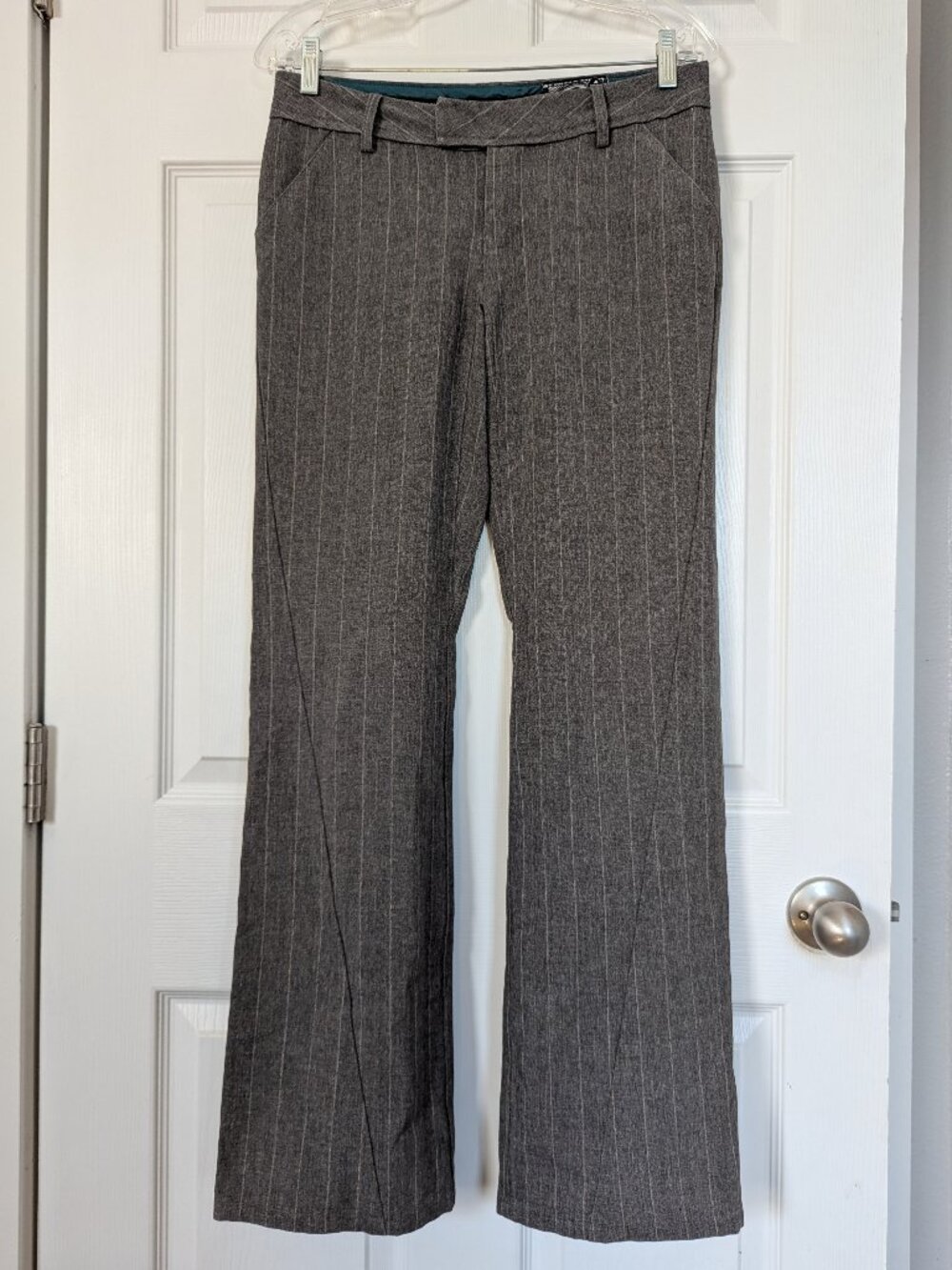 Volcom Grey Pinstripe Pants size 3